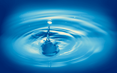 Water leak causing ripple in home