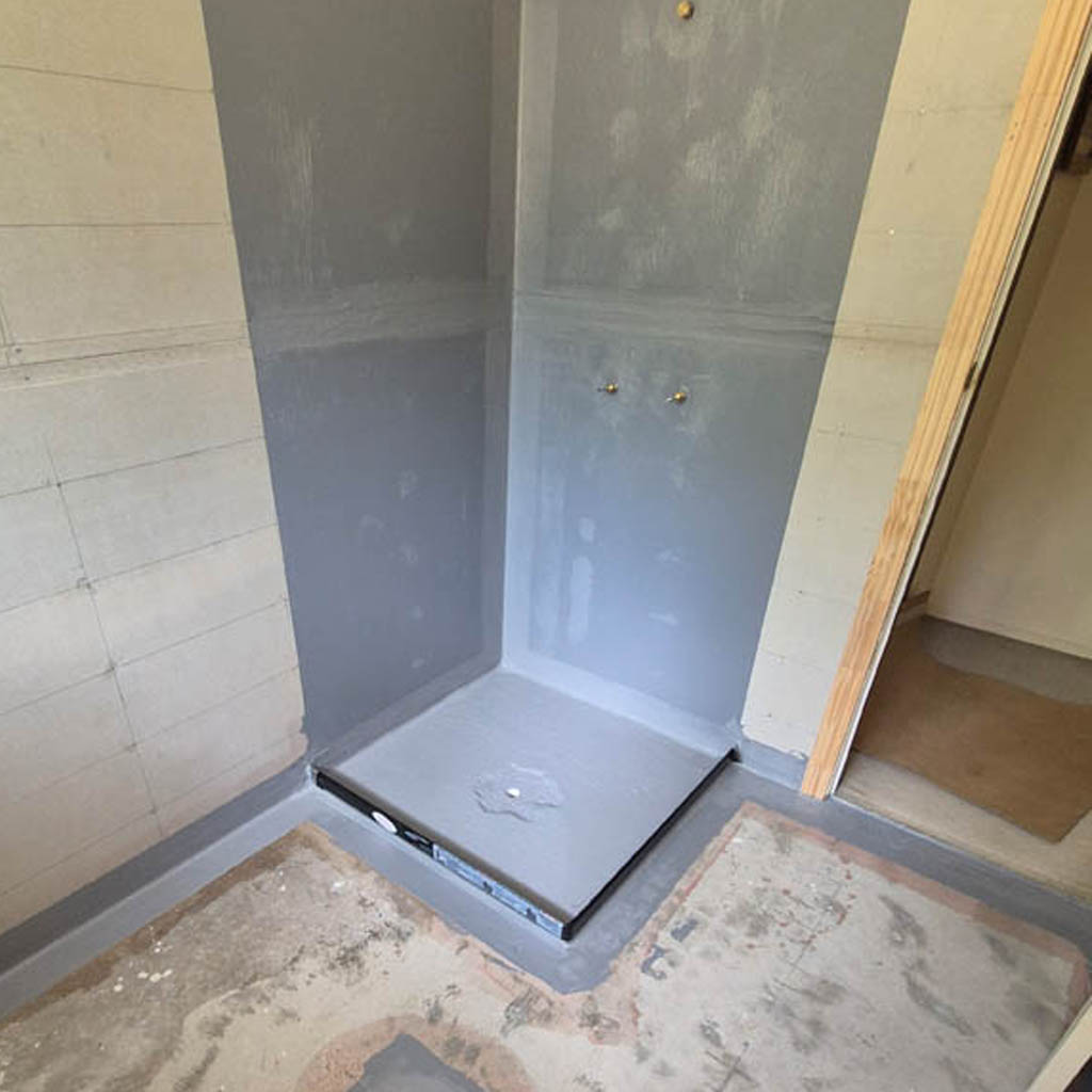 Bathroom waterproofing 
