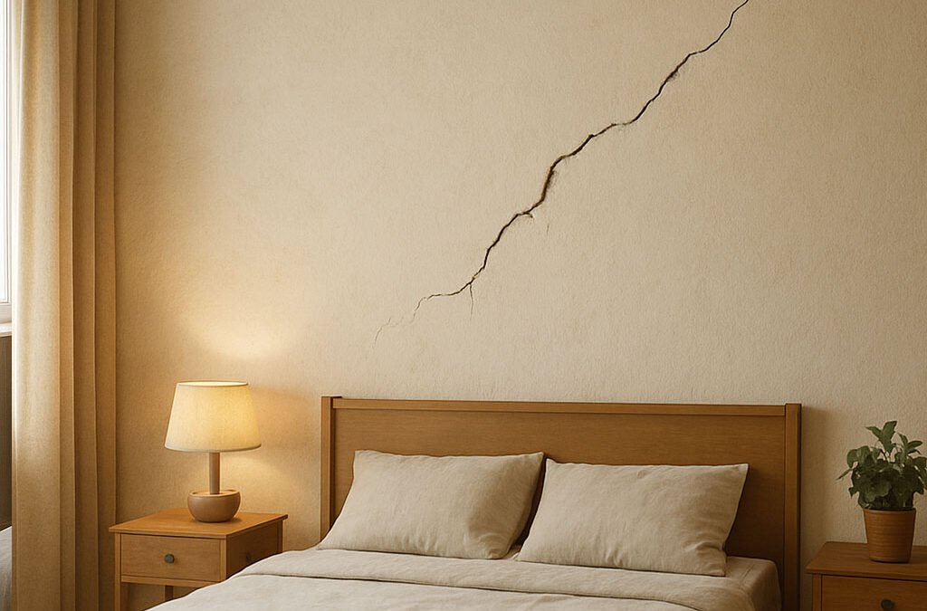 Concrete Crack on Living Room