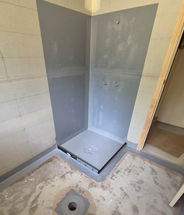 Waterproofing Shower Base