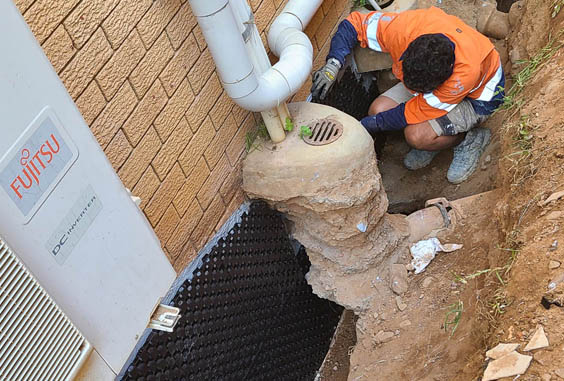 negative waterproofing 