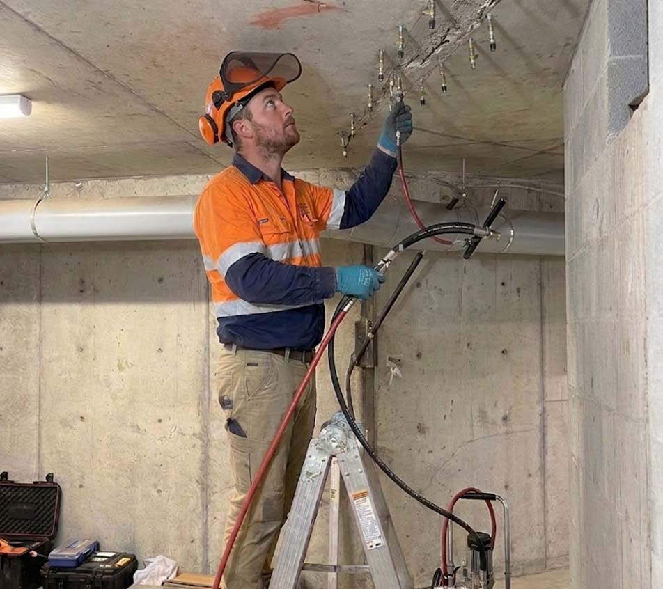 epoxy-injection-negative-waterproofing Epoxy Crack Injection for Basement Slabs