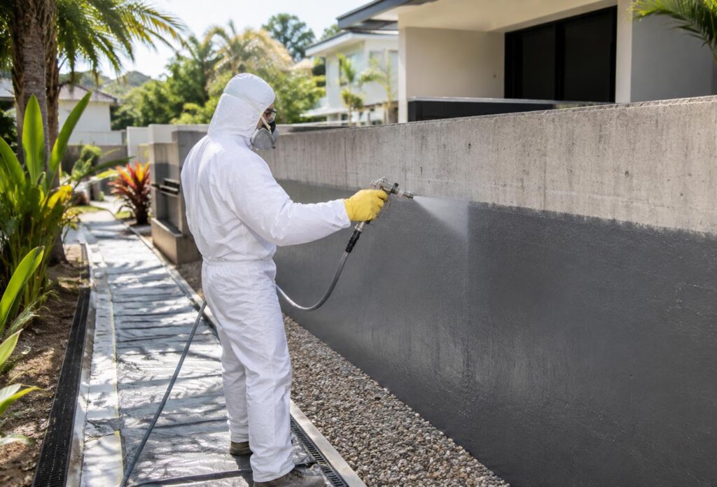 Crystalline waterproofing