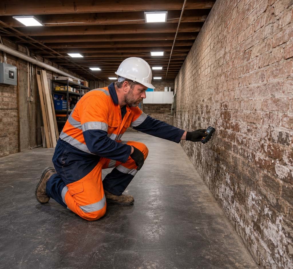 risingdampinspection1 Westox Rising Damp Systems