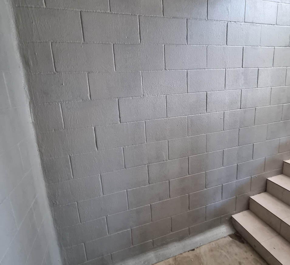 brickwall-membrane-waterproofing Gold Coast block wall waterproofing