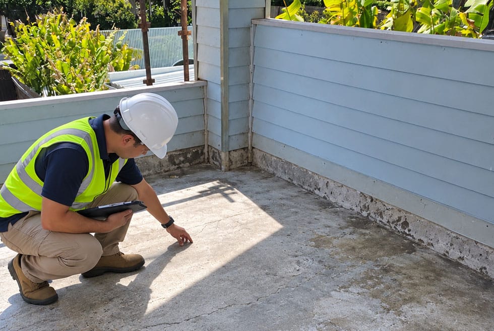 Balcony Waterproofing Inspection