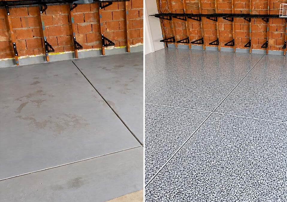 Case Study: Rising Damp in a Bonogin Garage-Slab Grinding, Negative-Side Epoxy Membrane and a Flake Epoxy Floor